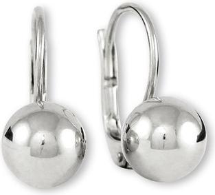 Brilio Minimalist white gold earrings 231 001 00474 07