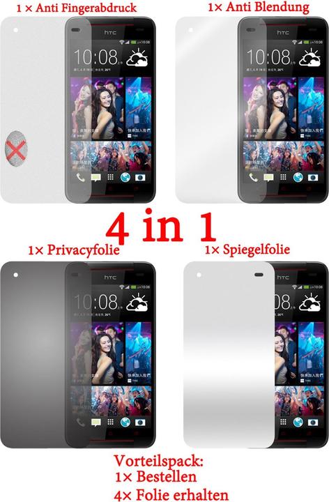 Productafbeelding Cadorabo 4x beschermende folie (1 Stuk, HTC Vlinder)