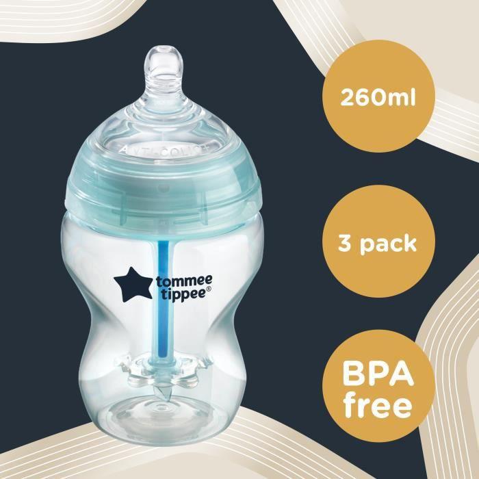 Actual product image Tommee Tippee TOMMEE TIPPE bottle ADVANCED ANTI-COLIC, 260 ml, 3 pcs., 422746 (260 ml)