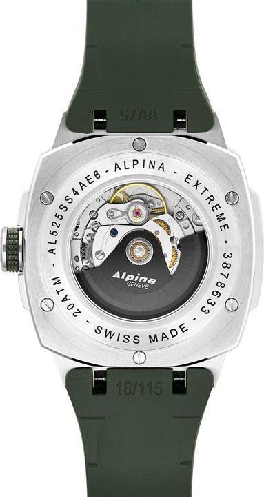Produktbild Alpina Watch Alpina AL-525GR4AE6 Extreme (Taucheruhr, 41 mm)