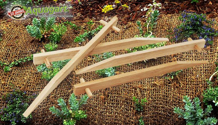 Produktbild Aquagart 100 Erdanker aus Buchenholz I Holz Bodenanker Holzpock Befestigungsanker