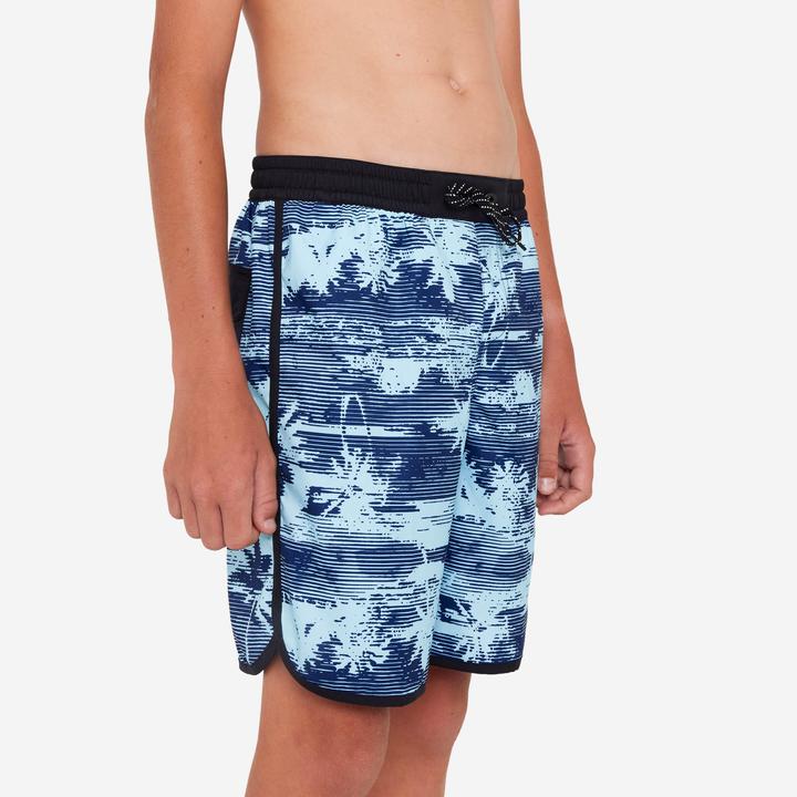 Produktbild Olaian Boardshorts Surfen Jungen 500 View blau (8, 9, 10)