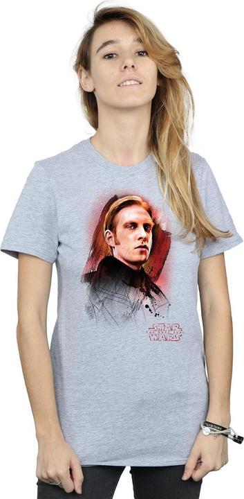 Immagine prodotto Star Wars The Last Jedi General Hux Brushed Maglietta Ampia Donna (M)