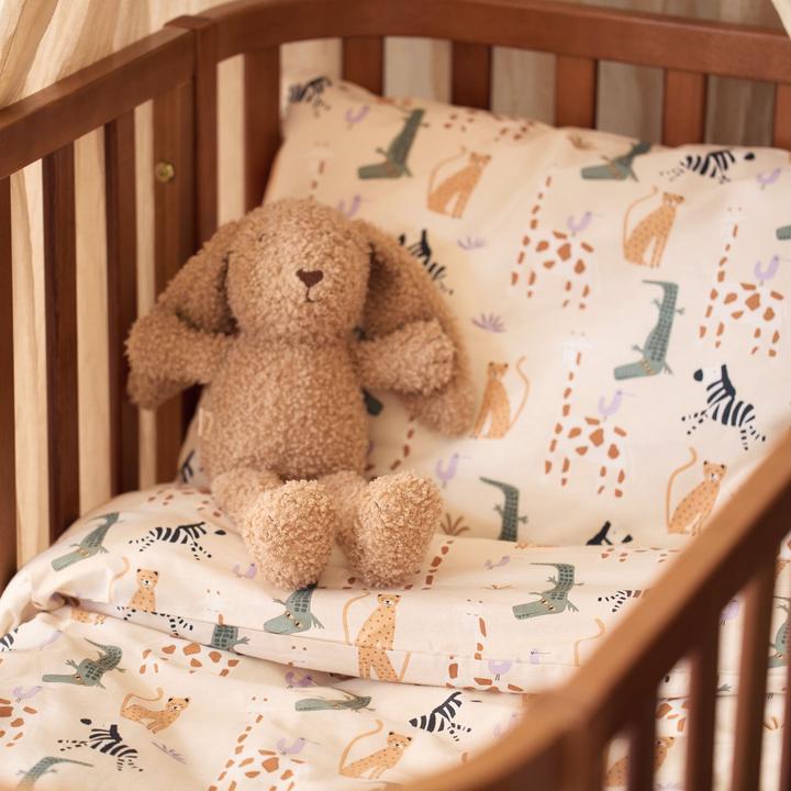 Immagine prodotto Jollein Biancheria da letto per bambini Jungle Jambo (100 x 135 cm, 40 x 60 cm)