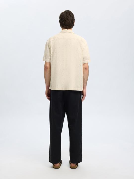 Immagine prodotto Selected Homme Camicia a maniche corte in broderie anglaise (L)