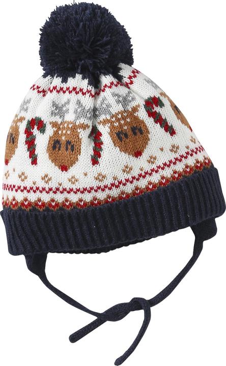 Vertbaudet Jungen Baby Weihnachts-Geschenkset: Mütze, Fäustlinge & Rundschal
