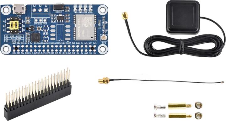 Immagine prodotto WaveShare Stazione base GPS-RTK LC29H(BS) a doppia banda L1+L2 per Raspberry Pi