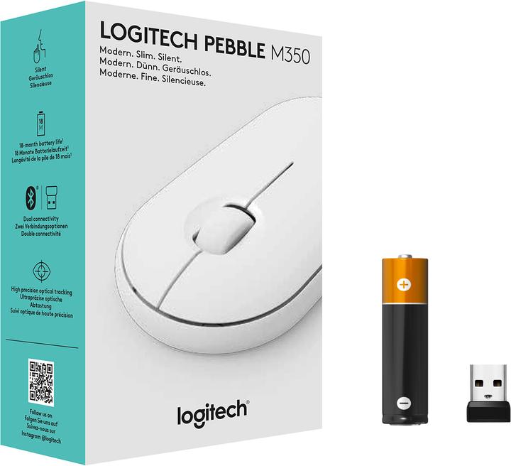 Produktbild Logitech Pebble M350 (Kabellos)