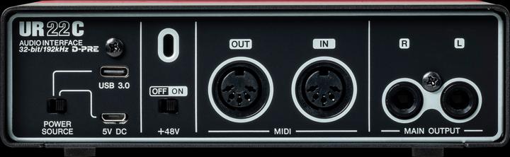 Actual product image Steinberg UR22C Recording Pack Red (USB)