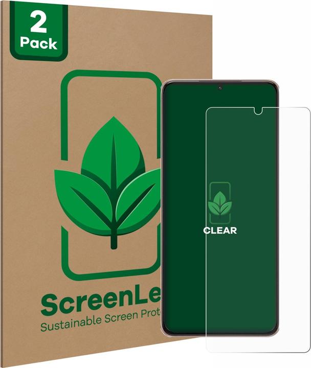 Immagine prodotto ScreenLeaf Pellicola protettiva sostenibile Pellicola protettiva dello schermo chiara trasparente (2 Pezzo/i, Samsung Galaxy S21 Ultra 5G)