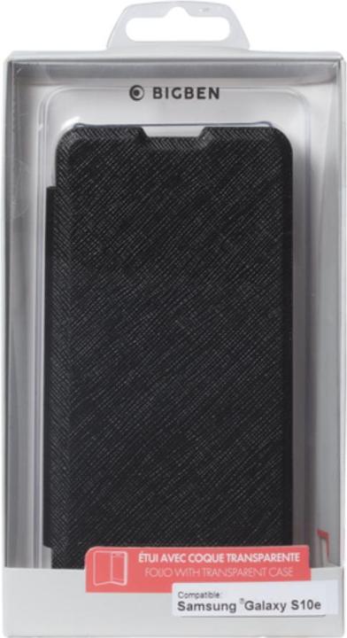 Actual product image Bigben Samsung G S10E Crystal back Folio Black (Samsung Galaxy S10e)