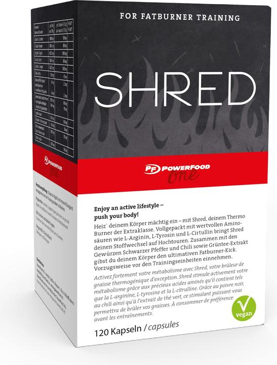 Produktbild PowerFood One Shred (120 Stück, Kapseln, 1090 g)