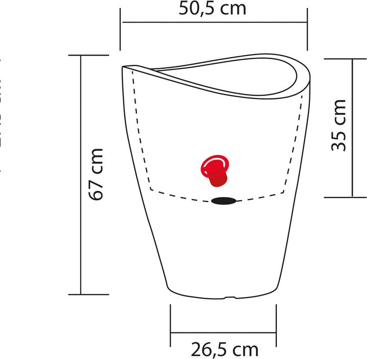 Immagine prodotto Scheurich Onda Globo Alta (49.60 cm)
