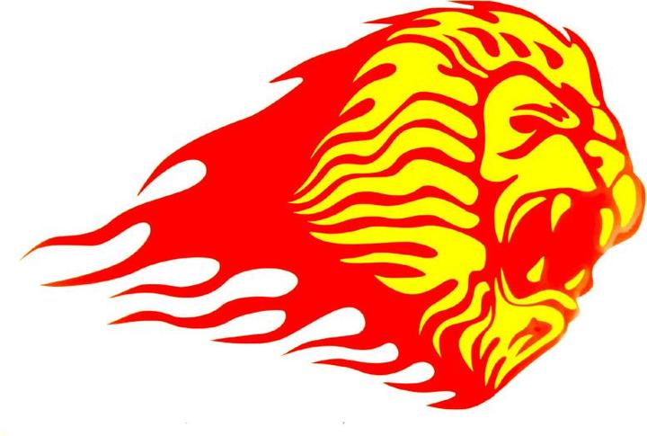 Produktbild A.C.Ryan Window Aufkleber Lion 001, selbsthaftend