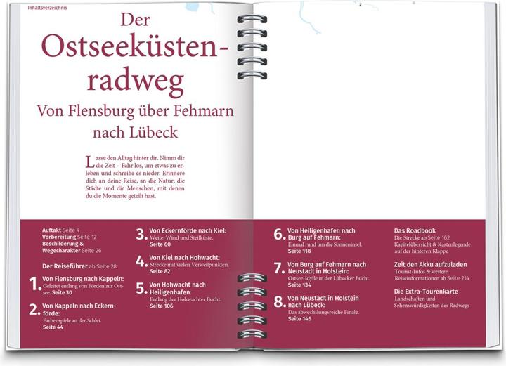 Valeurs nutritives et ingrédients RadReiseFührer Ostseeküstenradweg von Flensburg bis Lübeck (Allemand, Boussole, 2022)