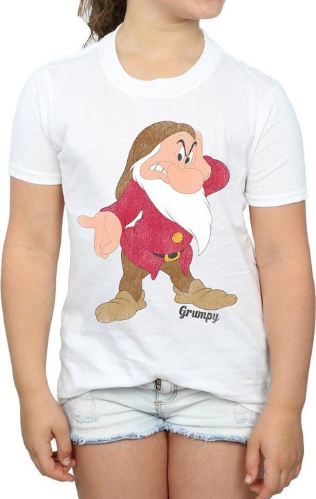 Produktbild Disney Snow White And The Seven Dwarves Classic Grumpy TShirt Mädchen (116)