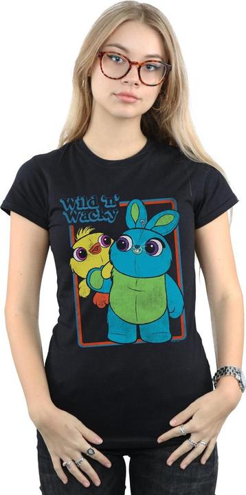 Image du produit Disney - T-shirt TOY STORY DUCK AND BUNNY WILD AND WACKY - Femme (L)