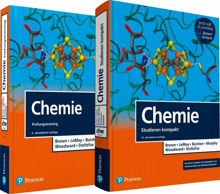 Produktbild VP Chemie - Studieren kompakt (Deutsch, H. Eugene LeMay, Bruce E. Bursten, Theodore E. Brown, 2018)