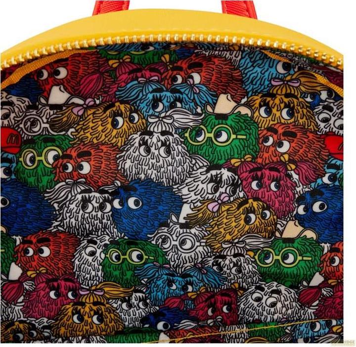 Actual product image Loungefly McDonalds by mini backpack Fry Guys