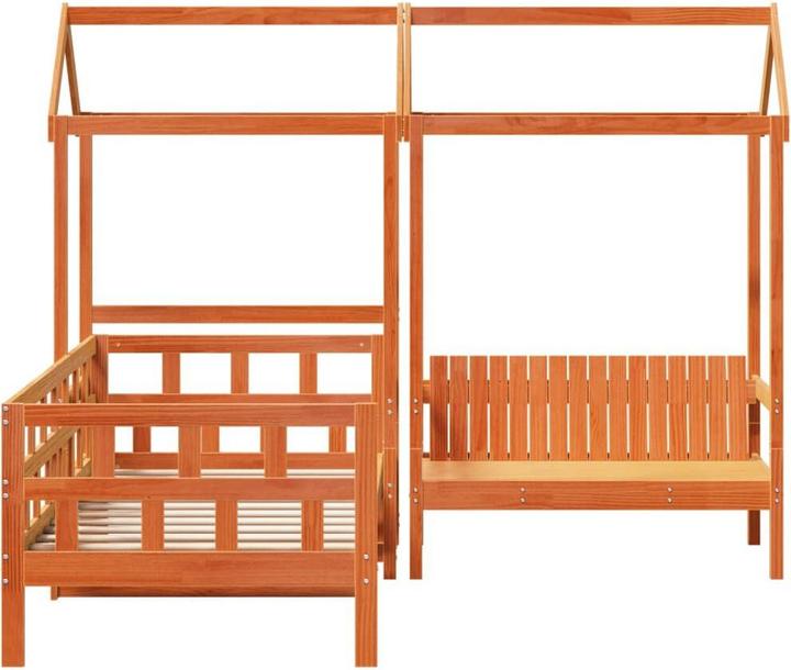 Actual product image VidaXL Day bed set with roof (90 x 190 cm)