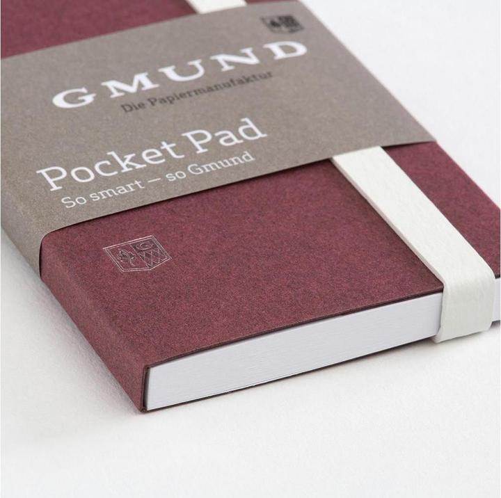Image du produit Gmund Pocket Pad (6,7 x 13,8 cm, Blanc, Couverture rigide)