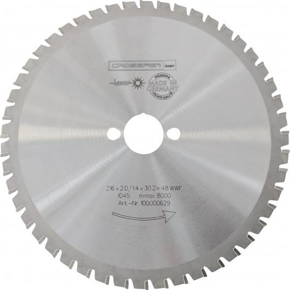 Image du produit Crossfer - 216mm PROFI HM Multifunktions-Sägeblatt WSB-Multi 216x2,0/1,4x30 Z48 WWF/6,5 UNI 1