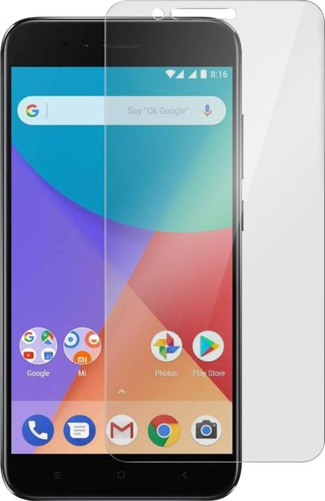 Produktbild Avizar Kristallklare Folie, Glas-Displayschutz (1 Stück, Xiaomi Mi A1)