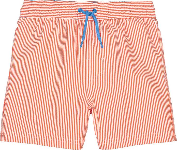 Orange gestreift