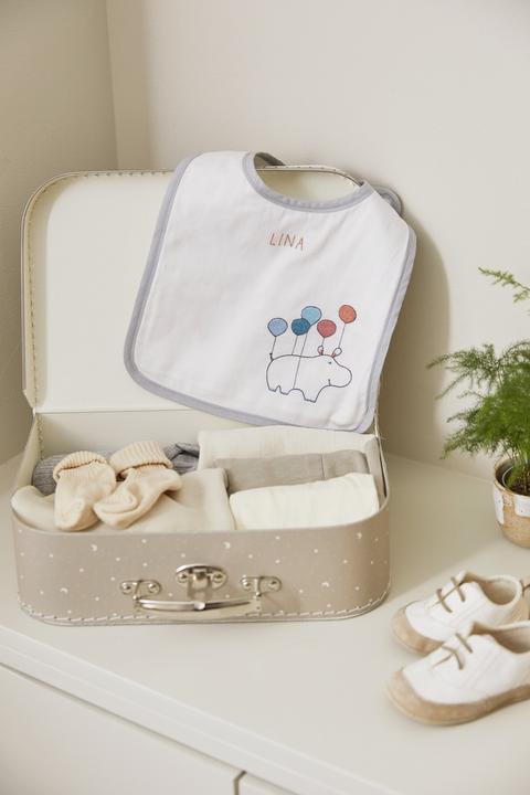 Image du produit DMC Gift of Stitch Kit de broderie Bavoir Hippo