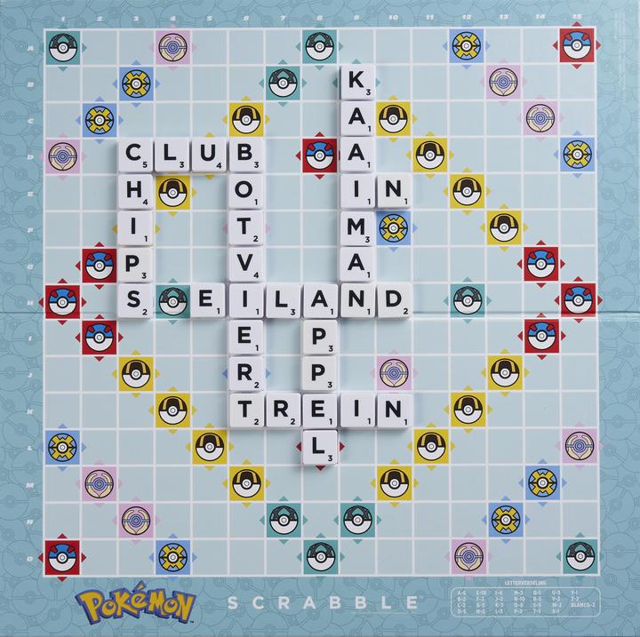 Image du produit Mattel Hxt31 Nl Scrabble Pokemon (Néerlandais)