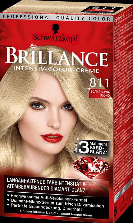 Actual product image Schwarzkopf Brilliance (811 Scandinavia Blond)