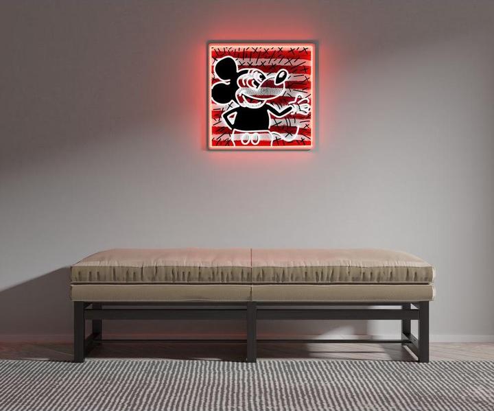 Produktbild YellowPop Keith Haring x Mickey 1, Retro Steifen