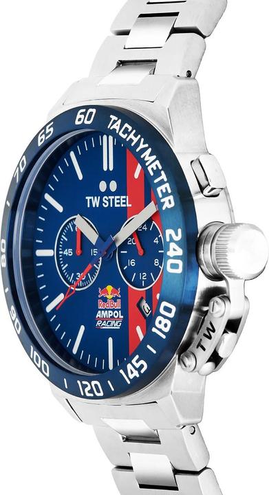Immagine prodotto TW-Steel CS121 Red Bull Ampol Racing Cronografo Uomo 45mm 10ATM (Cronografo, 45 mm)