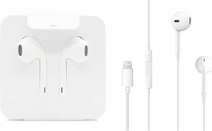 Produktbild - MWTY3ZM/A Apple EarPods Lightning Audio Stereo HF White (ANC, Kabelgebunden)