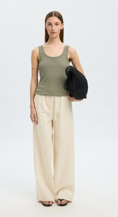 Immagine prodotto Selected Femme Rippmuster Baumwoll Tanktop (S)