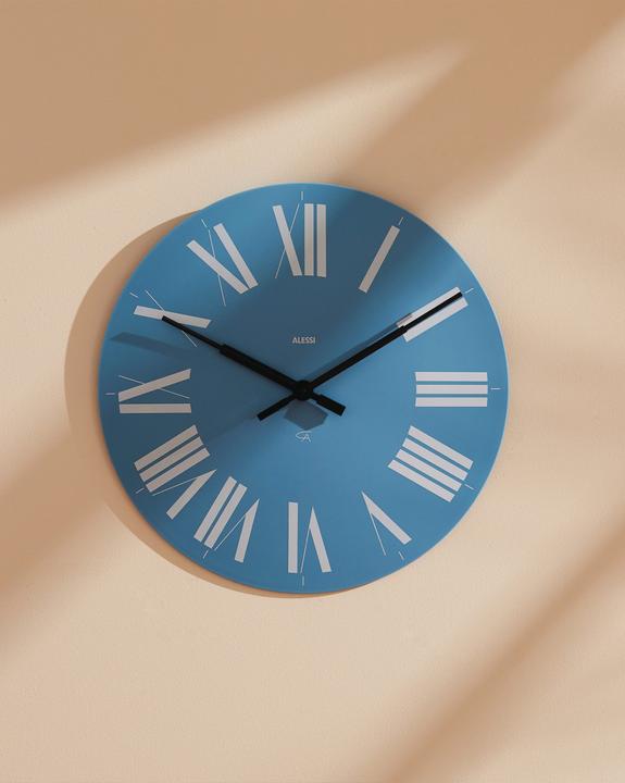 Actual product image Alessi Wall clock FIRENZE black (36 cm)