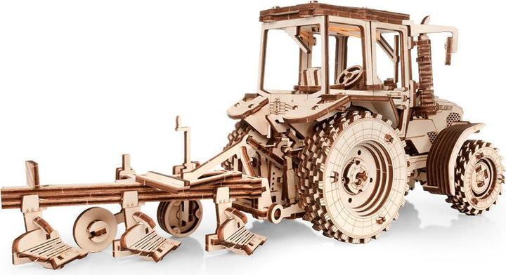 Produktbild Eco Wood Art Traktor BELARUS-82.3 mit Pflug - 3D Holzbausatz