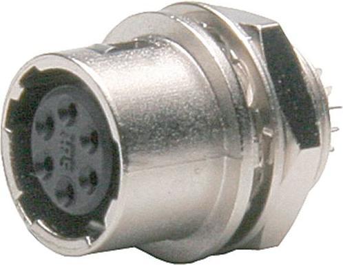 Actual product image Hirose Electronic Mini cable connector socket 6 number of contacts, 2A, 140VDC, IP67