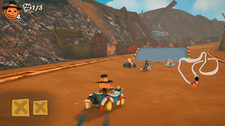 Actual product image Moorhuhn Kart 4 (PS5, DE)