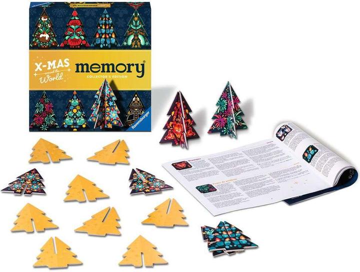 Produktbild Ravensburger 22350 Collector's memory® Weihnachten - Das weltbekannte Gedächtnisspiel mit (Multilingual, Englisch, Deutsch, Italienisch, Französisch, Portugiesisch, Spanisch, Isländisch, Japanisch)