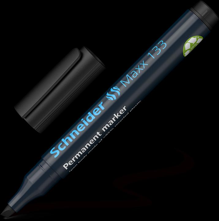 Actual product image Schneider Maxx 133 permanent marker (Black, 4 mm, 1 x)