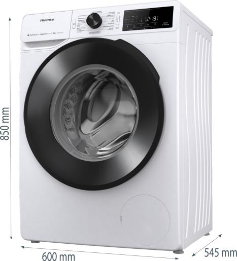 Actual product image Hisense WF3V943BW/BLX (9 kg, Left)