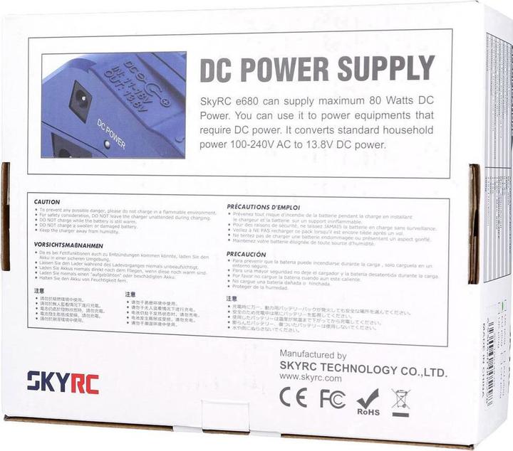 Image du produit SkyRC Ladegerät AC/DC e680 LiPo