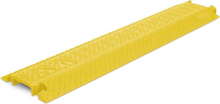 Actual product image Defender XPRESS 100 YEL R - XPRESS drop-over cable bridge 100mm retail, yellow (Cable bridge, 10 cm)