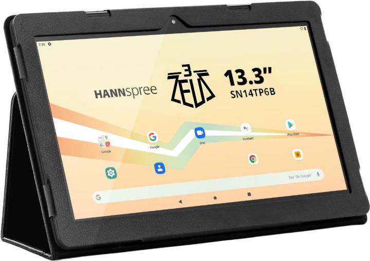 Produktbild Hannspree HANNSpad SN14TP6B Tablet Zeus 3 13,3" Android 13 Android (13.30", 128 GB, Schwarz)