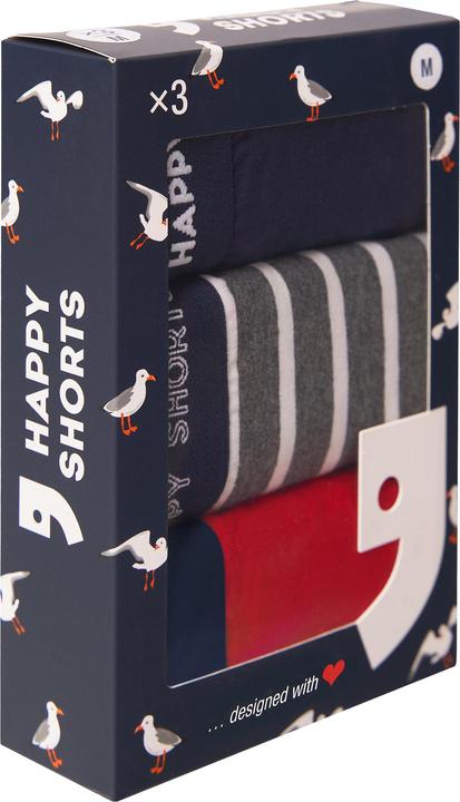 Image du produit Happy shorts Motifs de pantalons rétro (M, Lot de 3)