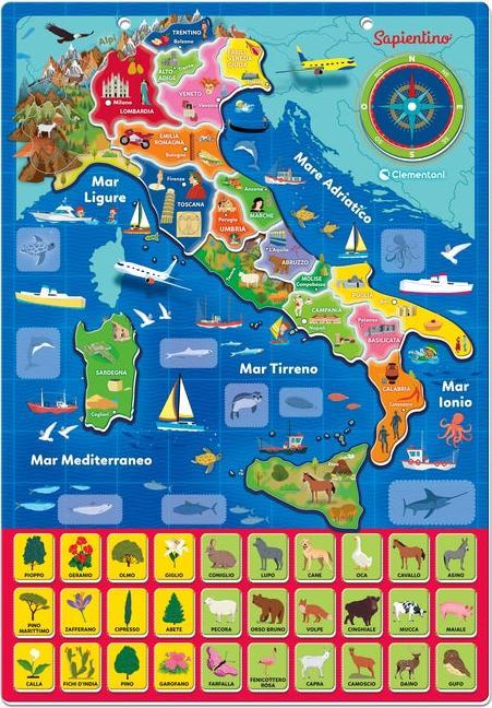 Immagine prodotto Clementoni Geo Puzzle Magnetico Italia
