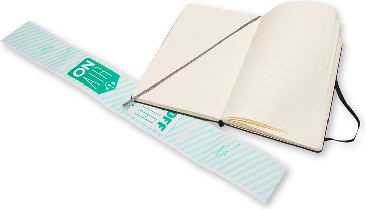 Actual product image Moleskine Creative music (A5, Lined, Hardcover)