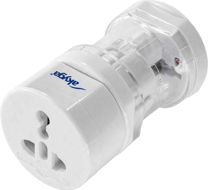 Produktbild Akyga AK-AD-61 Netzstecker-Adapter weltweit Weiss