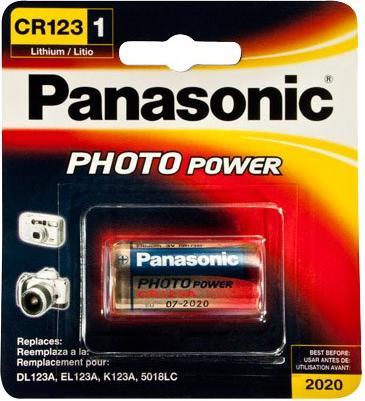 Productafbeelding Panasonic Foto Lithium (1 Pcs., CR123A, 1400 mAh)